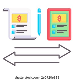 Adaptation icon in Flat style.