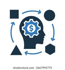 Adaptionssymbol - gemischte Vektorgrafik