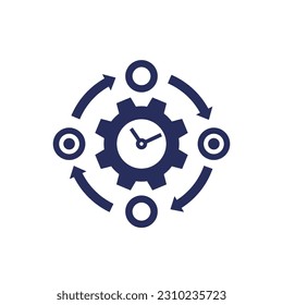 Adaptation icon on white, vector