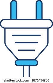 adapter and connector Vector Icon 