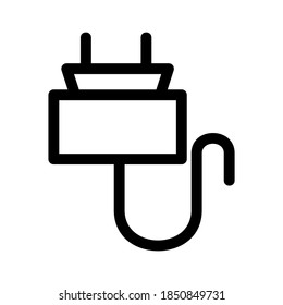 adapter icon or logo isolated sign symbol vector illustration - high quality black style vector icons
