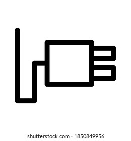 adapter icon or logo isolated sign symbol vector illustration - high quality black style vector icons
