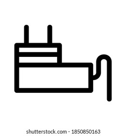 adapter icon or logo isolated sign symbol vector illustration - high quality black style vector icons
