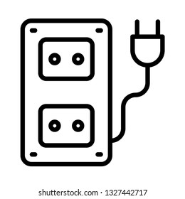 adapter line icon