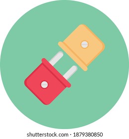 adapter vector colour flat icons