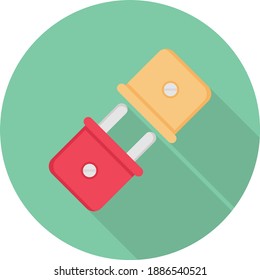 adapter vector colour flat icons