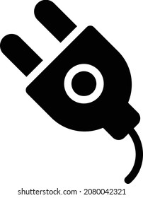 adapter vector illustration isolated on a transparent background. glyph vector icons for concept or web graphics.