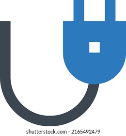Ilustración vectorial del adaptador en un fondo transparente.Símbolos de calidad premium.Icono vectorial glifos para concepto y diseño gráfico.