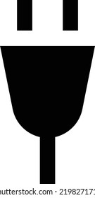 Ilustración vectorial del adaptador en un fondo transparente.Símbolos de calidad premium.Icono vectorial glifos para concepto y diseño gráfico.