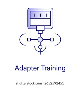 Vetor de aprendizado baseado em adaptador - Modelo de plug-in de IA, ajuste modular, camadas de ajuste fino, atualização de modelo, LLM eficiente