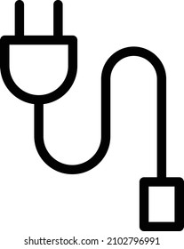 adapterVector illustration on a transparent background.Premium quality symmbols.Stroke vector icon for concept and graphic design. 
