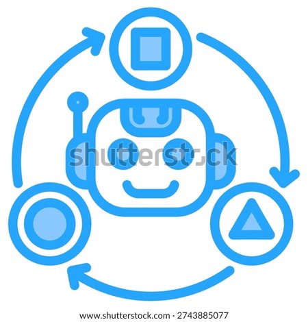 Adaptive Assistant Icon Element For Design