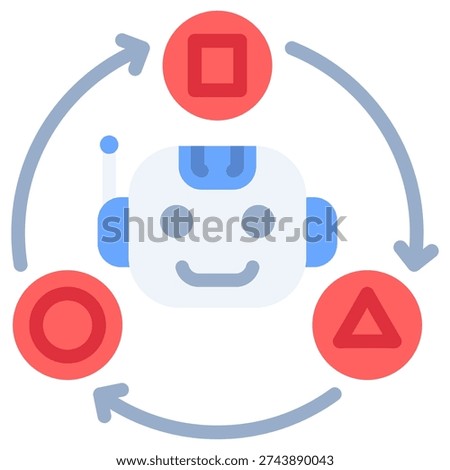 Adaptive Assistant Icon Element For Design