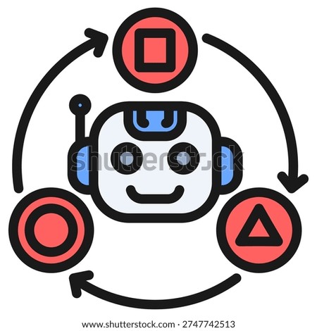 Adaptive Assistant Icon Element For Design
