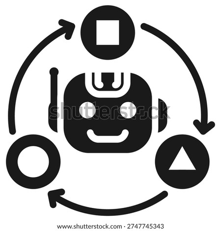 Adaptive Assistant Icon Element For Design
