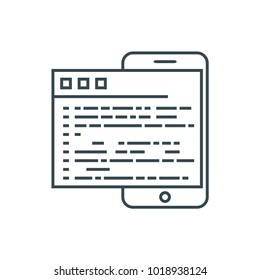 adaptive coding icon