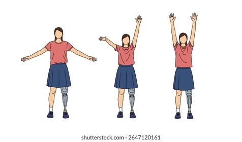 Adaptive fitness routines for amputees seeking flexibility and strength training guidance and rehabilitation