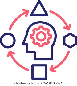 Adaptive Icon Color Vector Illustration