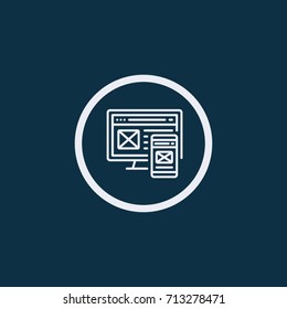 Adaptive layout icon