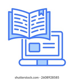 Adaptive Learning Icon Element for Design
