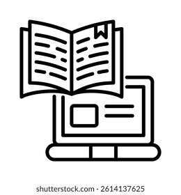Adaptive Learning Icon Element for Design