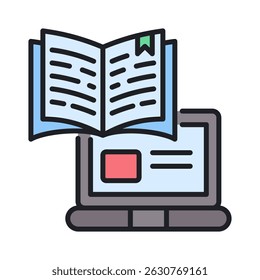Elemento de ícone de aprendizado adaptativo para design