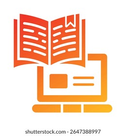 Elemento de ícone de aprendizado adaptativo para design
