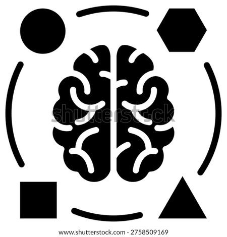 Adaptive Mindset Icon Element For Design