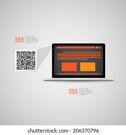 Adaptive and responsive web design icon set - Illustration