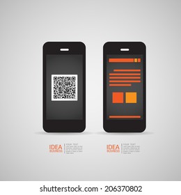 Adaptive and responsive web design icon set - Illustration