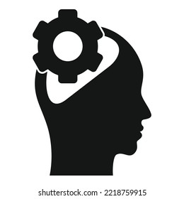 Adaptive transition icon simple vector. Skill adapt. Personal teamwork