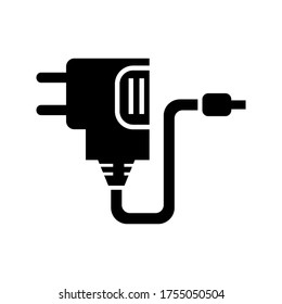 Adaptor  icon or logo isolated sign symbol vector illustration - high quality black style vector icons
