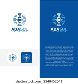 ADAS Calibration Solution logo - automotive transportation maintenance technology