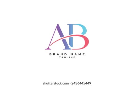 ADB, ABD, DAB, DBA, BDA, BAD, ADP, APD, DAP, DPA, PDA, PAD, AB, BA, Abstract initial monogram letter alphabet logo design