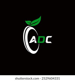 ADC creative minimalist letter logo. ADC unique vector initials alphabet letter logo design 
