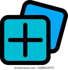 Add 1 Line vector Icon Design