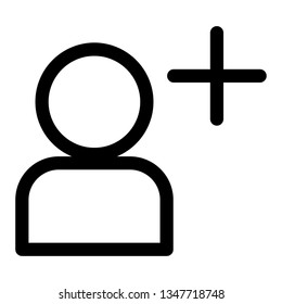 add account icon vector