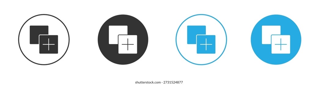 Adicionar ícone de aplicativos desenhando símbolo de clipart. Ilustração vetorial