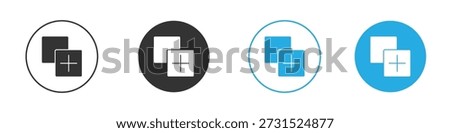Add apps icon drawing clipart symbol . Vector illustration