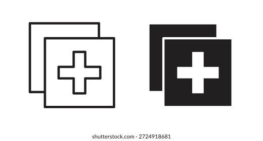 Add apps icon flat and stroke collection for ui ux work.