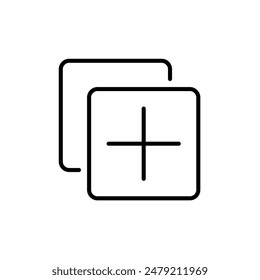 Add Apps Icon Perfect for Mobile and Software Applications