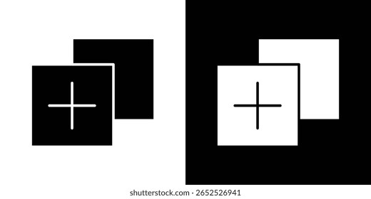 Add apps icon symbol collection. Flat vector stock illustration.