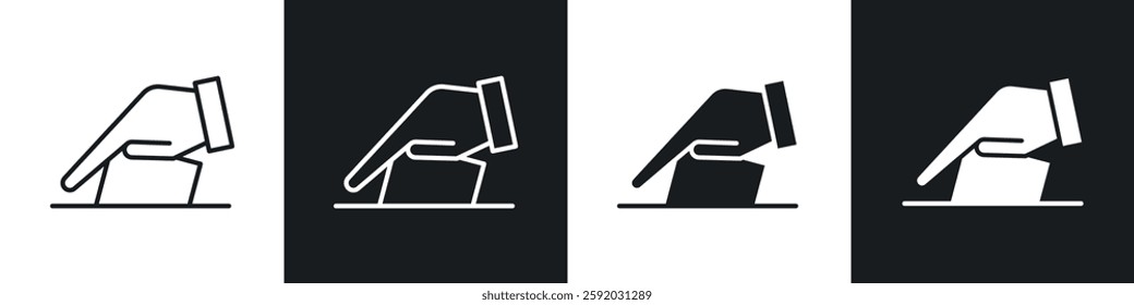 Add apps icons collection in black and white filled and line versions