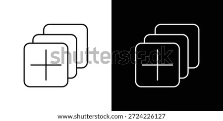 Add apps icons graphic design vector symbols. icon Eps10.