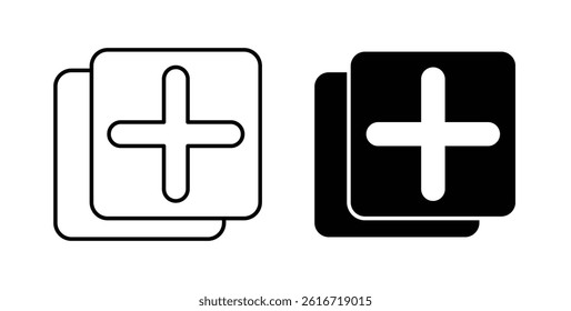 Add apps icons set for website design