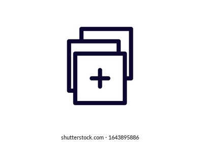 Add artboard icon design graphics 