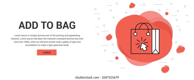 add to bag icon