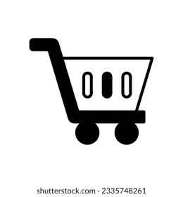 Add In Bag Icons, vector stock illustration.