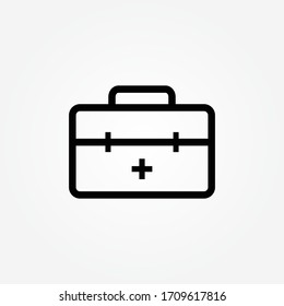Taschenzeilensymbol-Vektorillustration hinzufügen