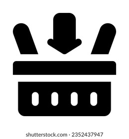 add to basket icon for your website, mobile, presentation, and logo design.